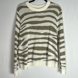 a new day animal print sweater, size XXL